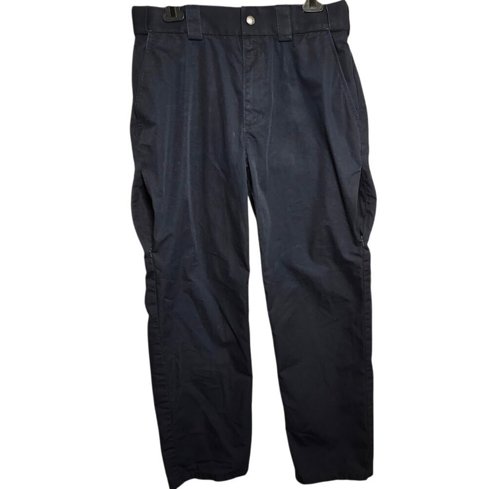 5.11 Tactical Pants Mens 33 X 31 Black Utility Uniform Straight Leg Workwear.718